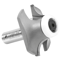 2" Dia x 11/16" Carbide Tipped Undermount Bowl Solid Surface Round Over Bit, 14°, 1/2" Shank Alt 3 - Image