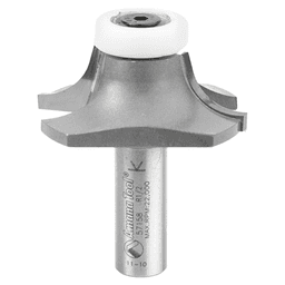 2" Dia x 11/16" Carbide Tipped Undermount Bowl Solid Surface Round Over Bit, 14°, 1/2" Shank Main - Image