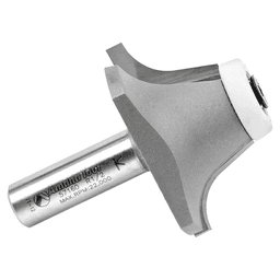 2-1/8" Dia x 1" Carbide Tipped Undermount Bowl Solid Surface Round Over Bit, 17°, 1/2" Shank Alt 2 - Image