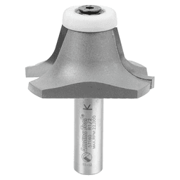 2-1/8" Dia x 1" Carbide Tipped Undermount Bowl Solid Surface Round Over Bit, 17°, 1/2" Shank Main - Image