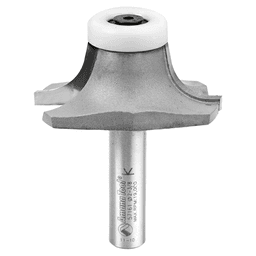 2-3/8" Dia x 7/8" Carbide Tipped Wilsonart SSV Bowl Solid Surface Round Over Bit, 12°, 1/2" Shank Main - Image