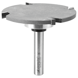 3" Dia x 1/4" Carbide Tipped 4 Wing Cut Out Solid Surface, 1/2" Shank, 1" Depth of Cut Main - Image