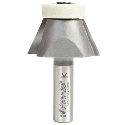 1-3/4" x 24&#730; Bevel Edge Router Bit, 2-Flute, 1/2" Shank - Main Image