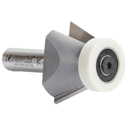 1-3/4" x 24&#730; Bevel Edge Router Bit, 2-Flute, 1/2" Shank - Alt Image 2