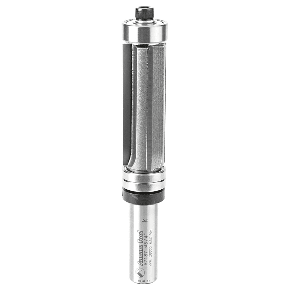3/4" x 4-3/4" Multi-Trimmer Bit, 4-Flute, 1/2" Shank - Main Image
