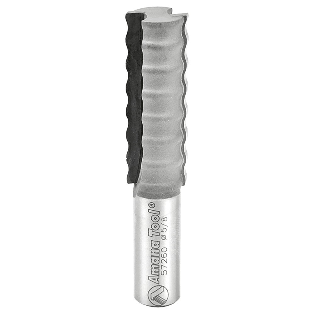 5/8" x 3-1/8" Wavy Glue Joint Solid Surface Bit, 2-Flute, 1/2" Shank - Main Image