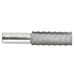 5/8" x 3-1/8" Wavy Glue Joint Solid Surface Bit, 2-Flute, 1/2" Shank - Alt Image 1