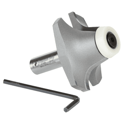 2-3/16" Dia x 63/64" Carbide Tipped Undermount Bowl Solid Surface Round Over Bit, 14°, 1/2" Shank Alt 3 - Image