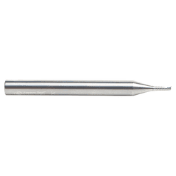 2mm Dia x 6mm Metric Solid Carbide CNC Spiral 'O' Single Flute, Aluminum Cutting, 6mm Shank, 64mm Long Up-Cut Router Bit Alt 1 - Image