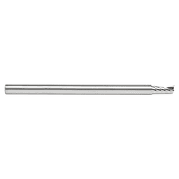 4mm Dia x 8mm Metric Solid Carbide CNC Spiral 'O' Single Flute, Aluminum Cutting, 4mm Shank, 66mm Long Up-Cut Router Bit Alt 1 - Image