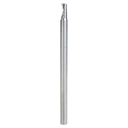 4mm Dia x 8mm Metric Solid Carbide CNC Spiral 'O' Single Flute, Aluminum Cutting, 4mm Shank, 66mm Long Up-Cut Router Bit Main - Image