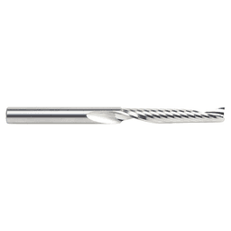 5mm Dia x 30mm Metric Solid Carbide CNC Spiral 'O' Single Flute, Plastic Cutting, 5mm Shank, 64mm Long Up-Cut Router Bit Alt 2 - Image