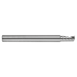 6mm Dia x 12mm Metric Solid Carbide CNC Spiral 'O' Single Flute, Plastic Cutting, 6mm Shank, 64mm Long Up-Cut Router Bit Alt 2 - Image