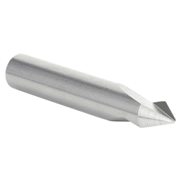 1/4" Dia x 0.560" Solid Carbide V Groove Engraving Bit, 60°, 1/4" Shank Alt 3 - Image