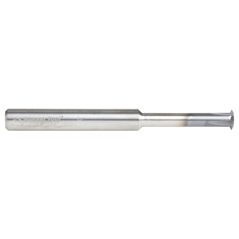 0.24" x 1" AlTiN Coated Solid Carbide CNC Single Form Thread Mill Bit, 4-Flute, 1/4 Shank Alt 3 - Image