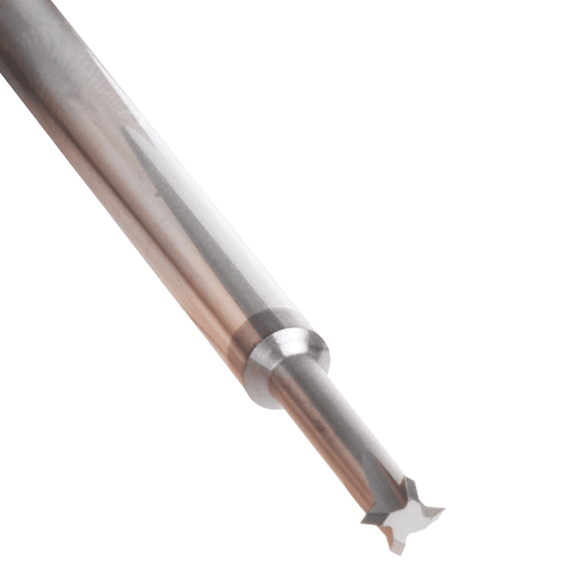 4mm x 12mm AlTiN Coated Solid Carbide CNC Single Form Threadmill Bit, 4-Flute, 4mm Shank Alt 6 - Image