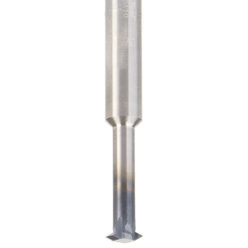 8mm x 24mm AlTiN Coated Solid Carbide CNC Single Form Threadmill Bit, 4-Flute, 8mm Shank Alt 2 - Image