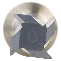 8mm x 24mm AlTiN Coated Solid Carbide CNC Single Form Threadmill Bit, 4-Flute, 8mm Shank Alt 5 - Image