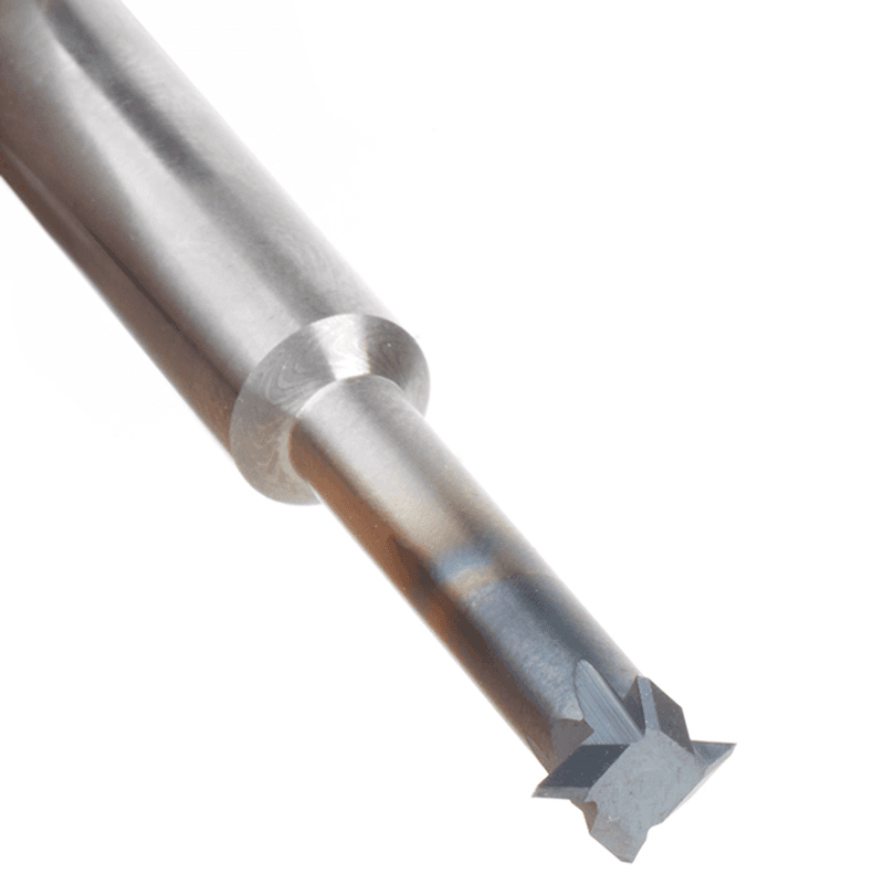 8mm x 24mm AlTiN Coated Solid Carbide CNC Single Form Threadmill Bit, 4-Flute, 8mm Shank Alt 6 - Image