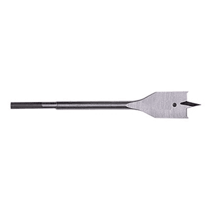 Amana 5/8" x 6" Spade Bit with 1/4" Straight Shank for Wood Drilling