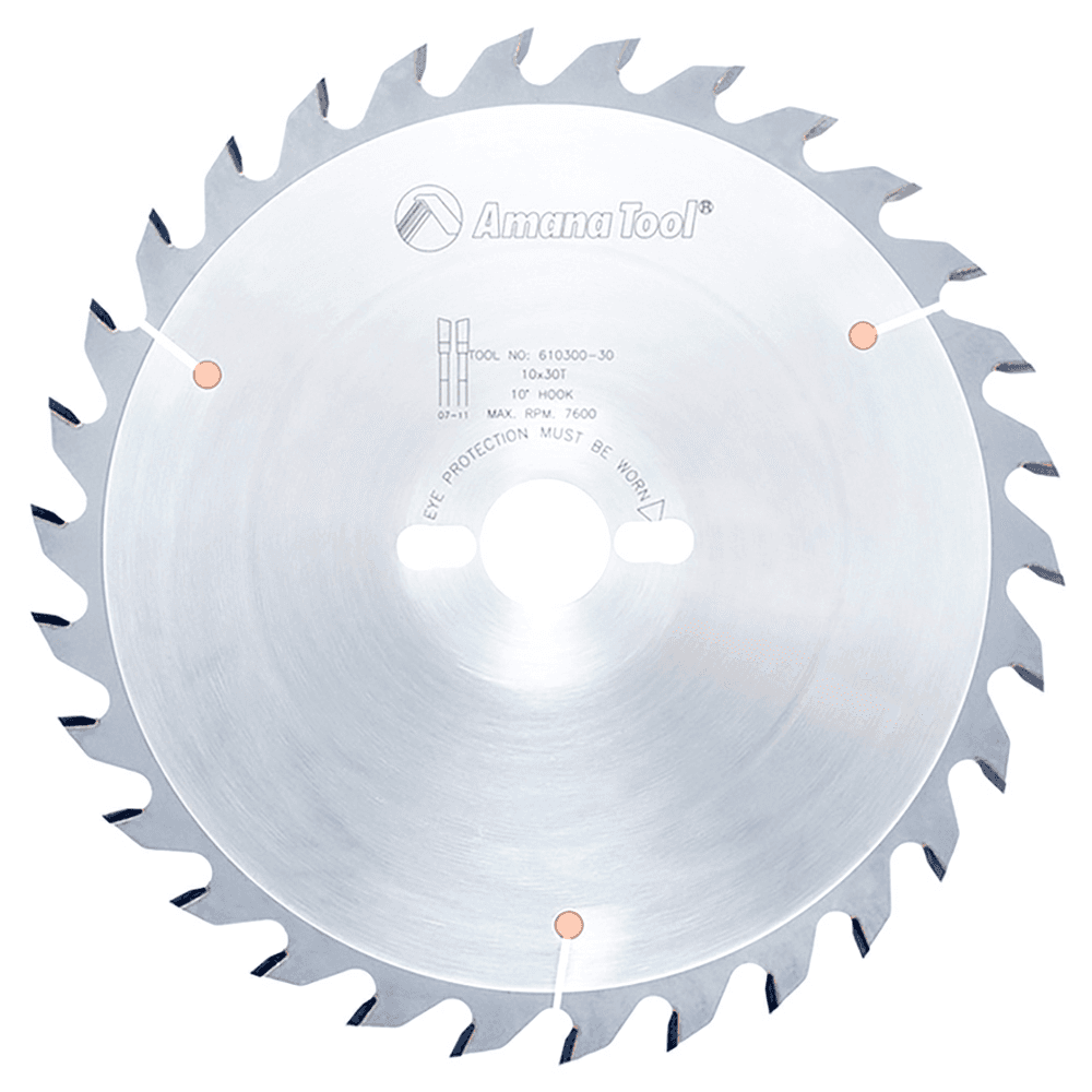 10" x 30 Teeth Ripping/General Purpose Saw Blade, 30mm Bore - Main Image