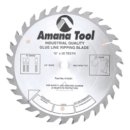 10" x 30 Teeth Glue Line Ripping - Main Image