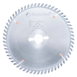10" x 60 Teeth Cross-Cut/Cut-Off Saw Blade, 30mm Bore Diameter - Main Image