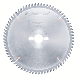 Amana 10" x 72 Teeth Saw Blade for Solid Surface Materials, 30mm Bore