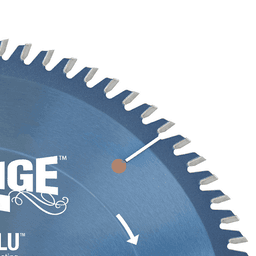 Prestige 10" x 80 Teeth Electro-Blu Non-Stick Coated Trim Saw Blade - Alt Image 1