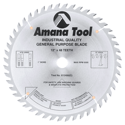 12" x 48 Teeth Ripping/Cross-Cut General Purpose Saw Blade - Main Image