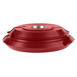 6-11/16" Dia x 45° Insert Carbide Lock Miter Shaper Cutter, 1-1/4: Bore Main - Image