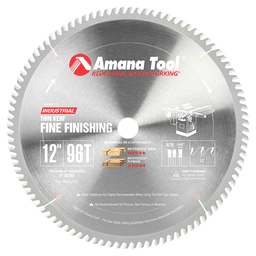 12" x 96 Teeth Thin Kerf Miter Saw Blade - Main Image