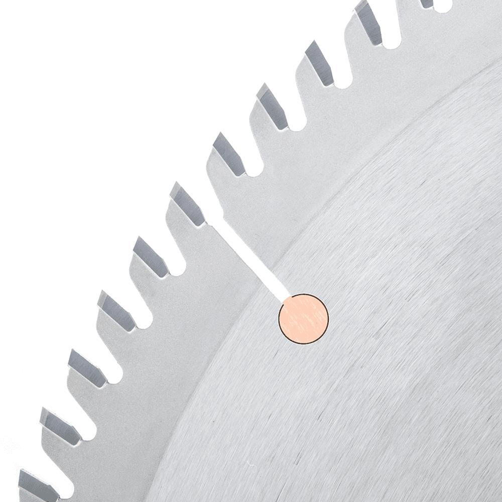 12" x 96 Teeth Fine Cross-Cut/Cut-Off Saw Blade, 30mm Bore - Alt Image 1