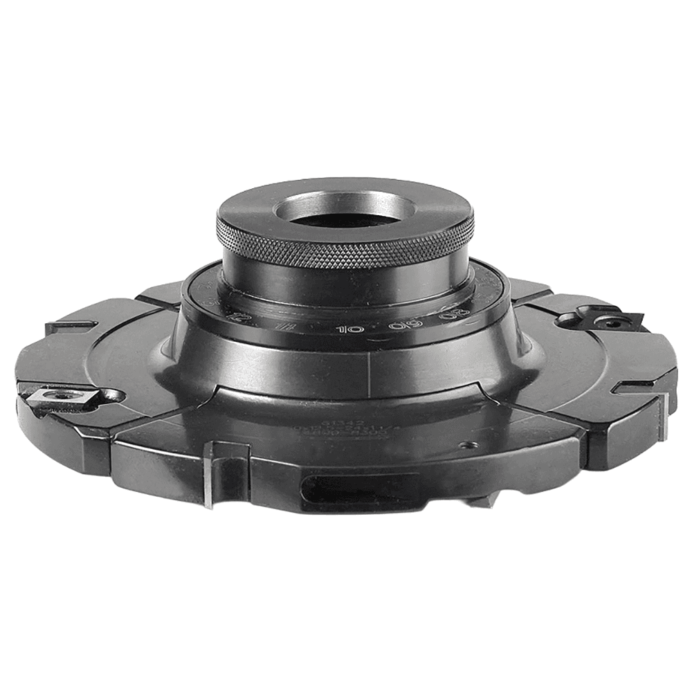 160mm x 12.5mm - 24mm x 1-1/4" Bore Insert Carbide Adjustable Groove with Scorer/Ring Nut Main - Image