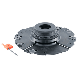 180mm x 4.0mm - 7.5mm x 1-1/4" Bore Insert Carbide Adjustable Groove with Scorer/Ring Nut Alt 2 - Image