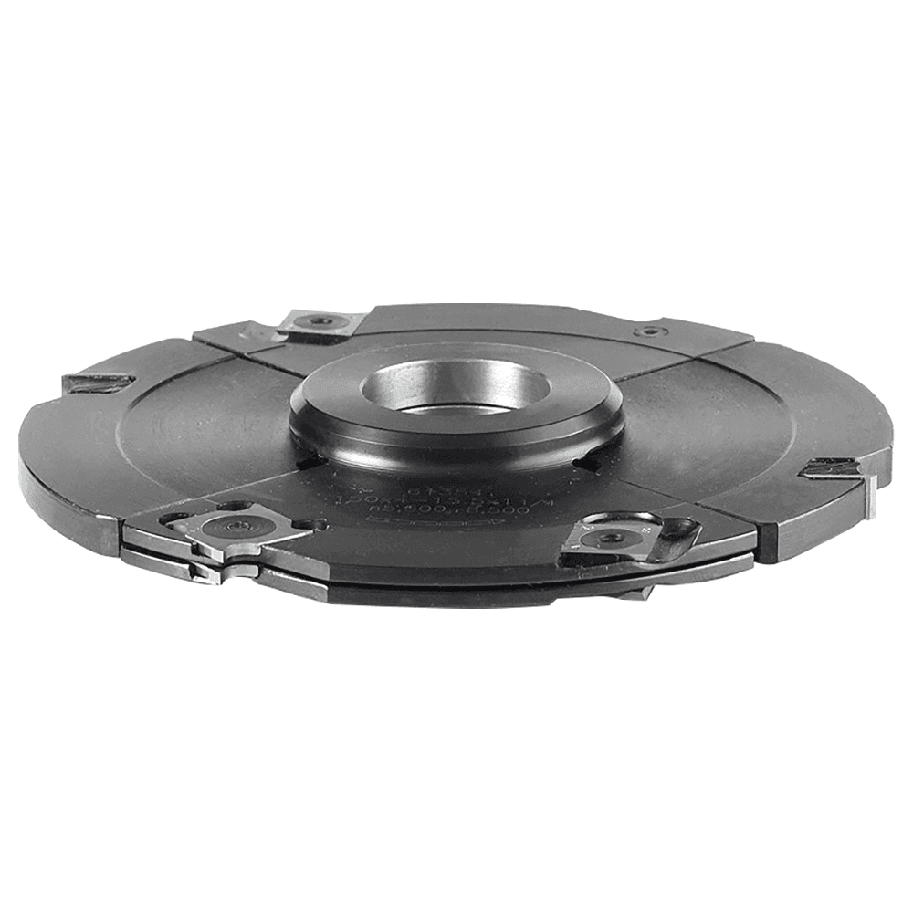 150mm x 4.0mm - 15.5mm x 1-1/4" Bore 3 - Piece Insert Carbide Adjustable Groove with Scorer Main - Image