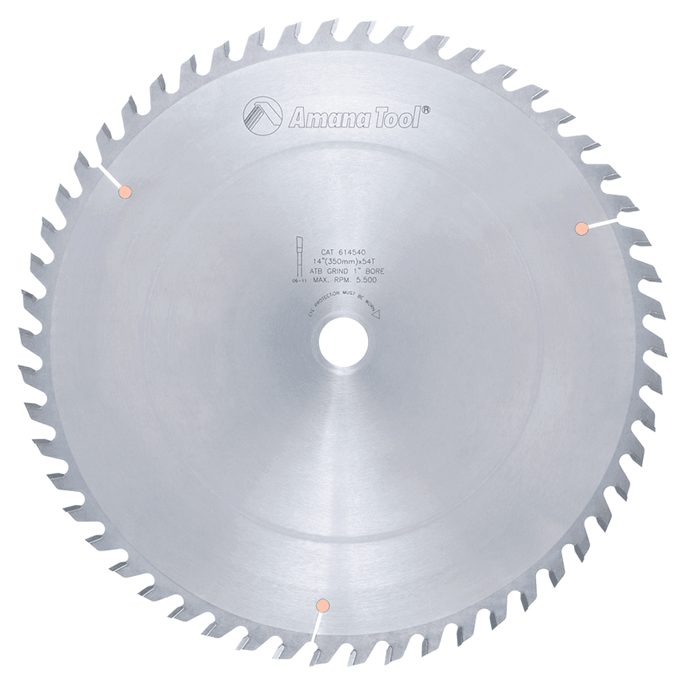 14" x 54 Teeth Ripping/Cross-Cut General Purpose Saw Blade - Main Image