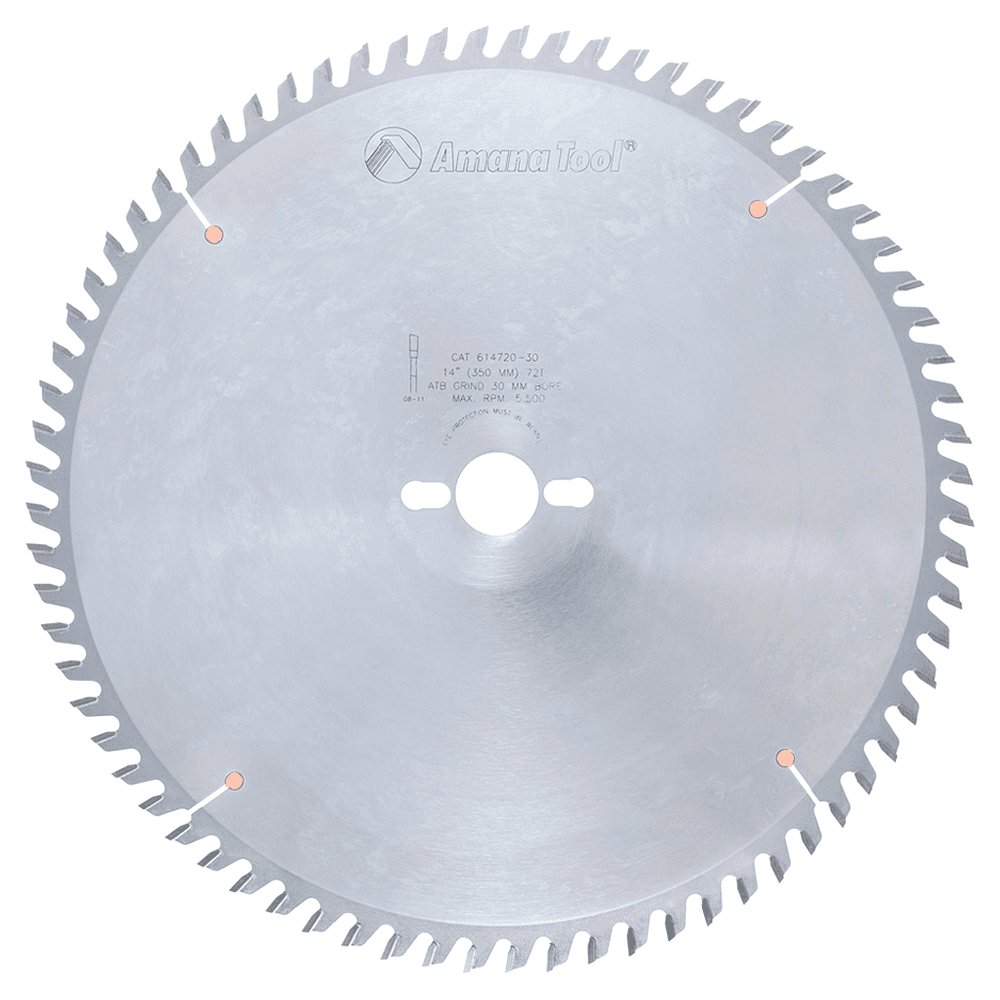 14" x 72 Teeth Cut-Off/Cross-Cut Saw Blade, 30mm Bore - Main Image