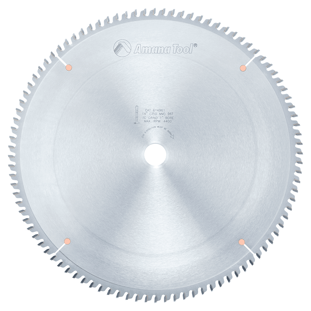 14" x 96 Teeth Swirl-Free Cut Solid Surface Saw Blade - Main Image