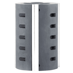 180mm Long x 125mm Dia x 1-1/4" Bore Planer/Moulder Head 4-Wing with MD HSS Knives Main - Image