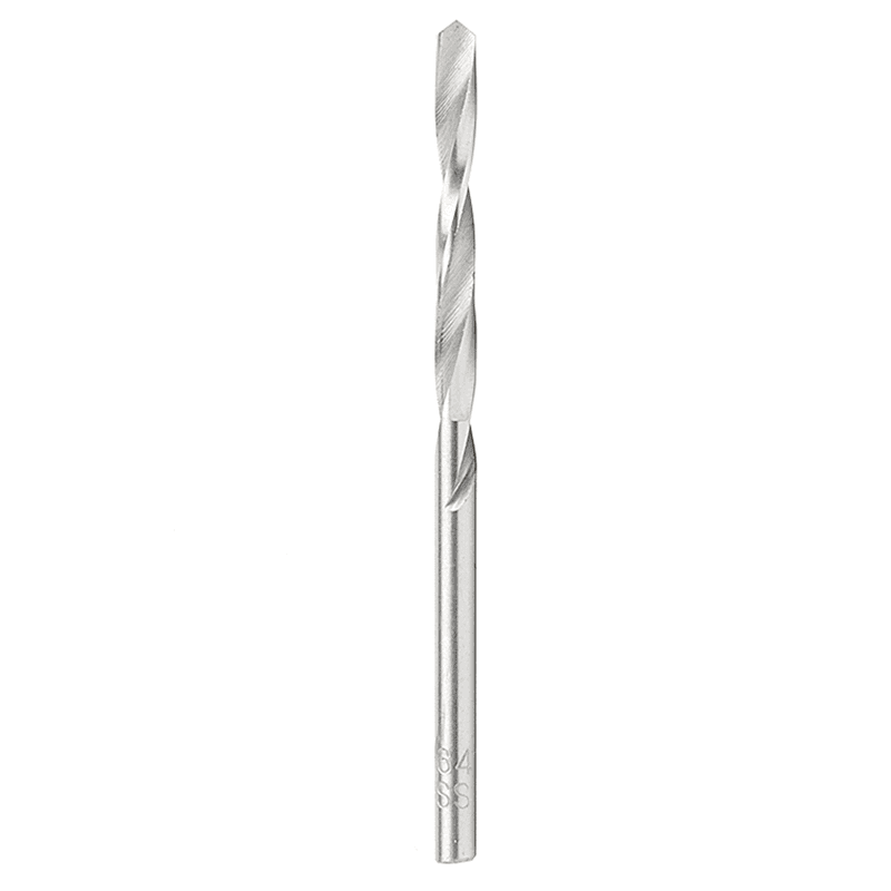 Amana 9/64" Fully Ground Slow Spiral drill bit with 9/64" shank