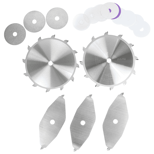 8" Dia x 12 Teeth Dado Set with Three 2-Wing Chippers Alt 1 - Image