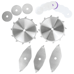 8" Dia x 12 Teeth Dado Set with Three 2-Wing Chippers Alt 1 - Image