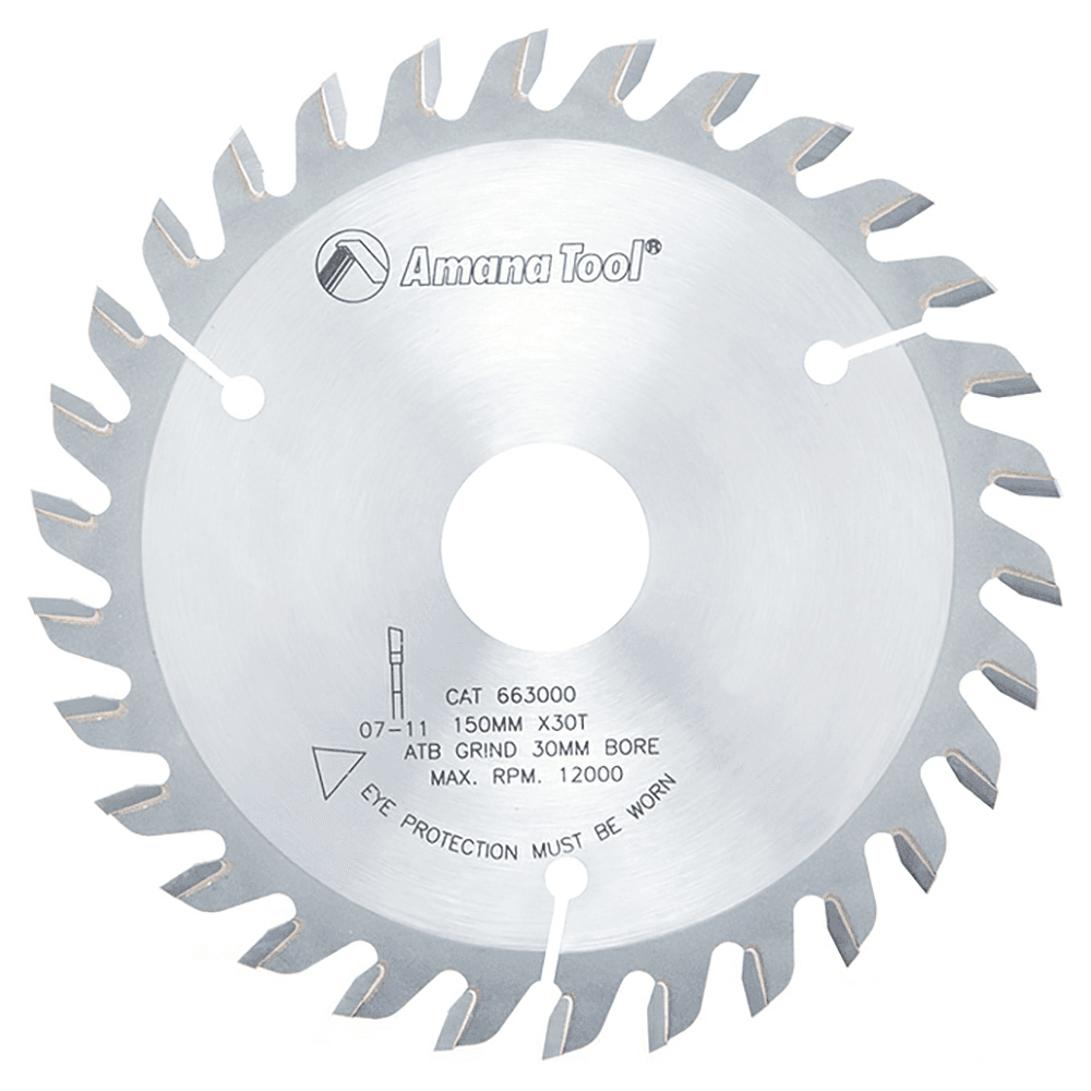 150mm x 30 Teeth Edgebander Trim Saw Blade - Main Image
