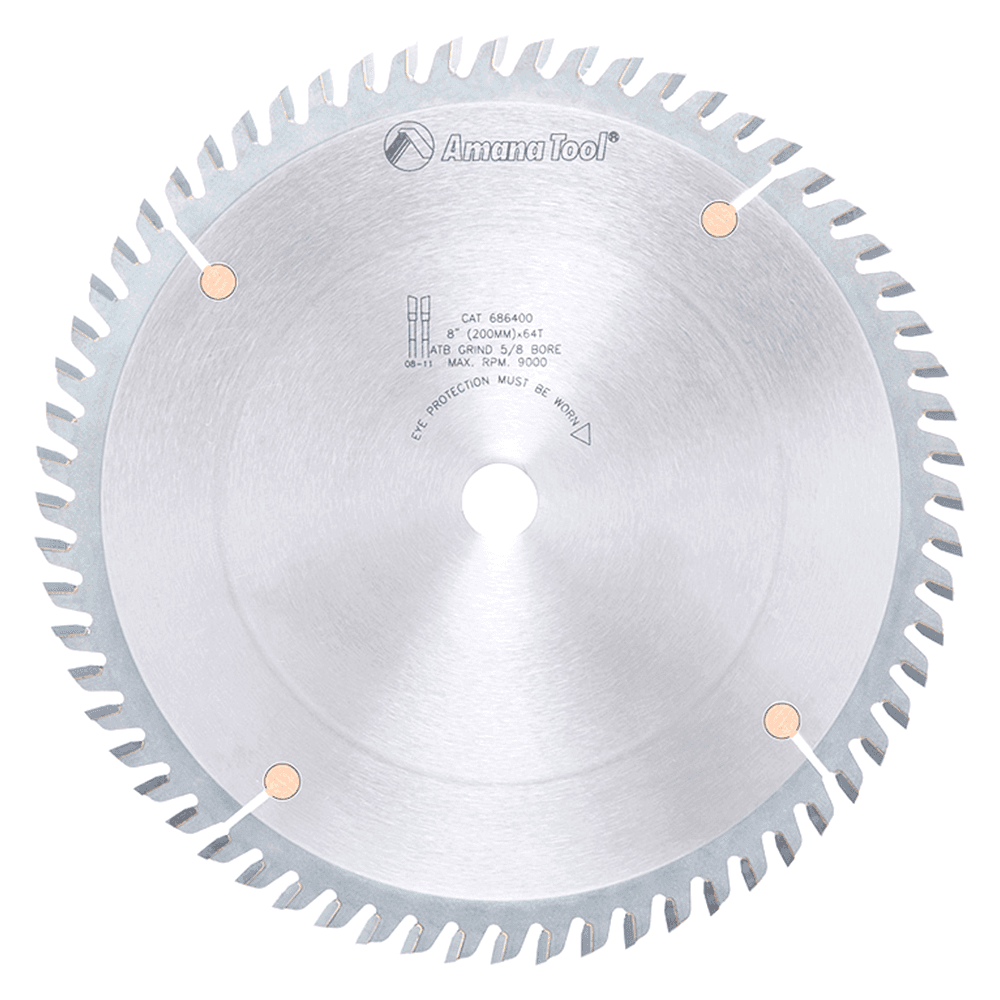 8" x 64 Teeth Trim Saw Blade - Main Image