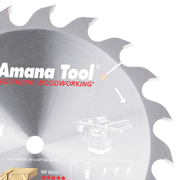 10" x 20 Teeth Heavy-Duty Ripping Saw Blade - Alt Image 1