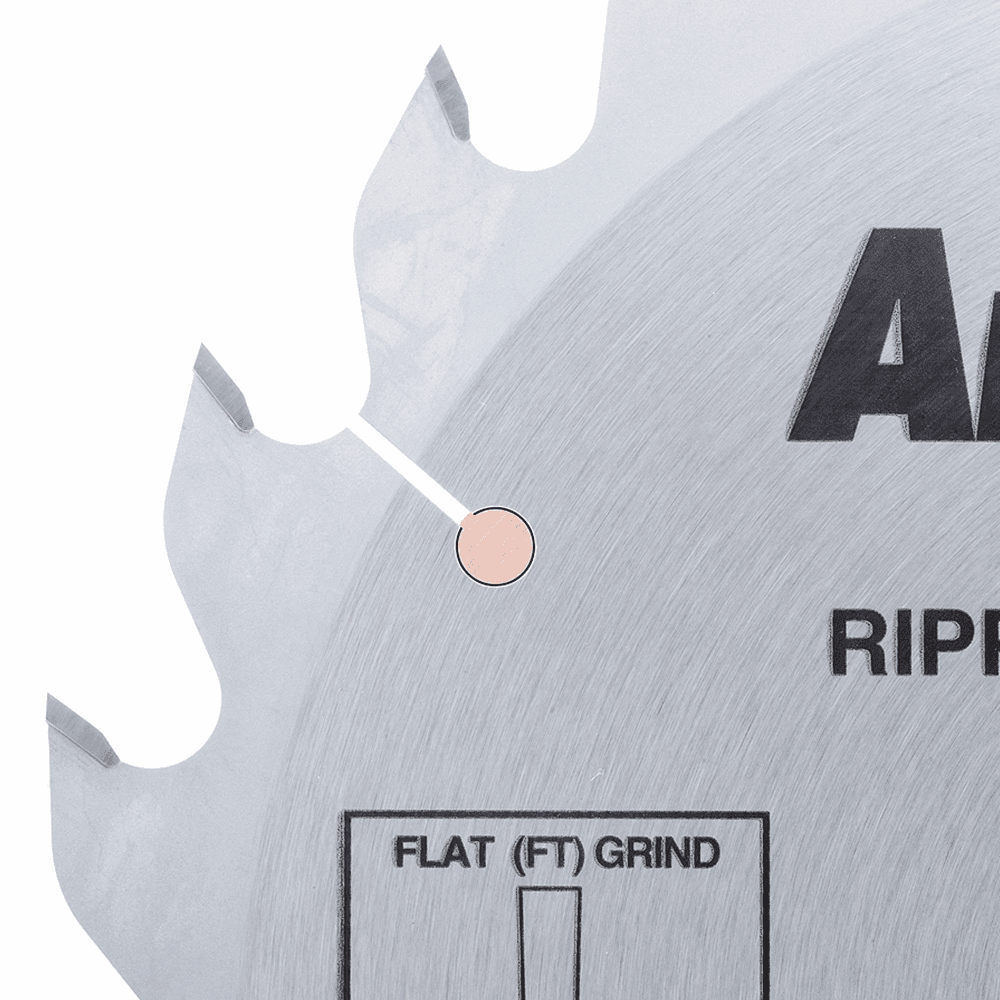 12" x 24 Teeth Heavy-Duty Ripping Saw Blade - Alt Image 1
