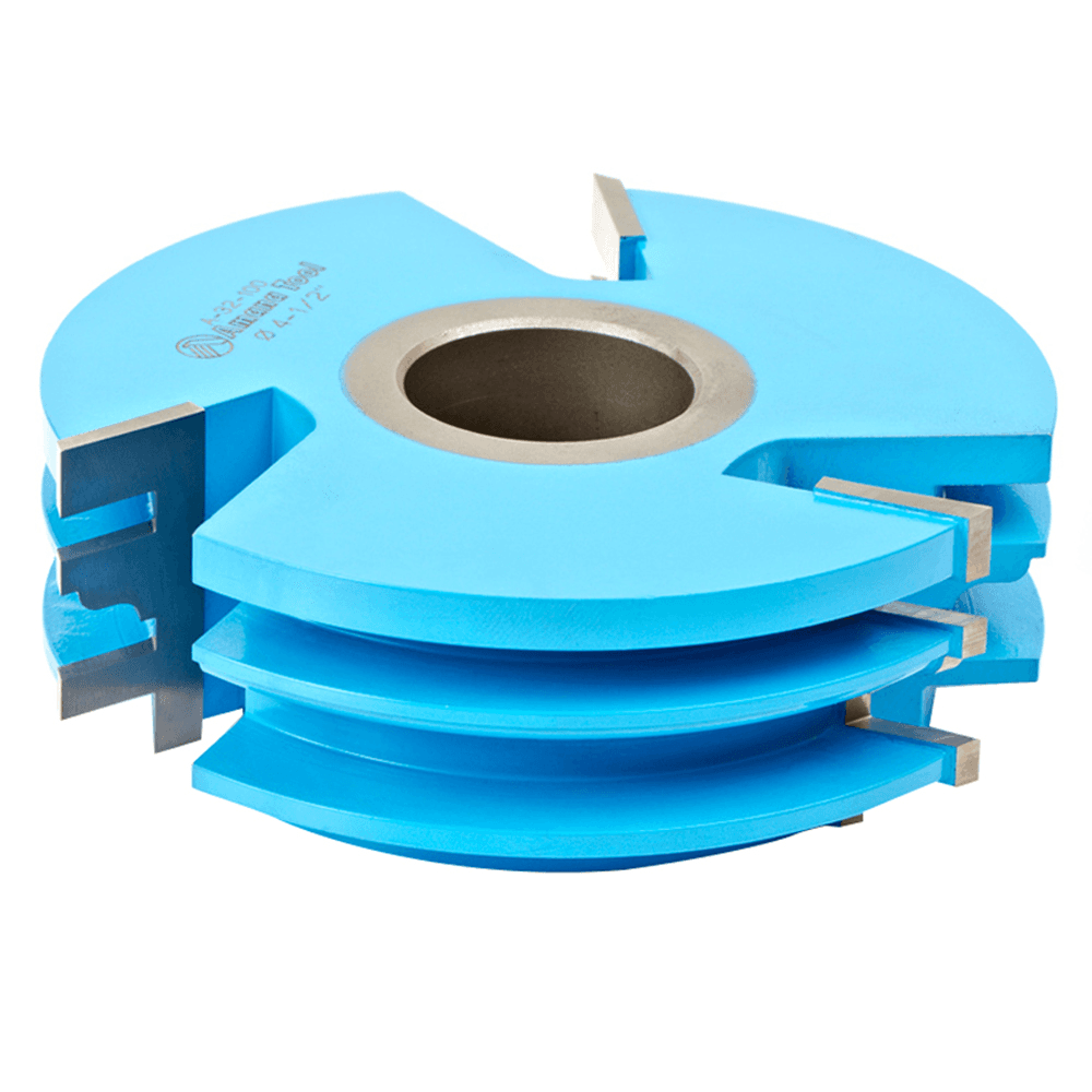 4-1/2" x 1/8" Radius 3-Wing Reversible Stile/Rail Ogee Cutter - Main Image