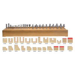 24-Piece Router Bit Set, 1/4" Shank - Alt Image 1