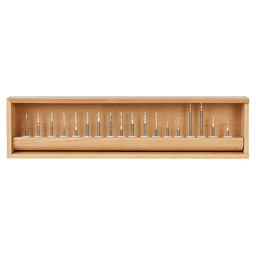 18-Piece 2D/3D Carving/Lettering ZrN Coated Up-Cut Spiral Router Bit Collection - Alt Image 1
